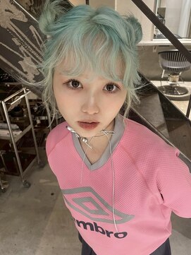 オルン(ORGN.) 【ORGN.】ミントカラー/ハイトーン/ケアブリーチ/大須/矢場町