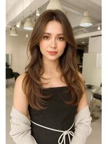 リコヘアー(LiCO HAIR)&nbsp;那覇/イメチェン/ピンクベージュ/アンブレラカラー/前髪