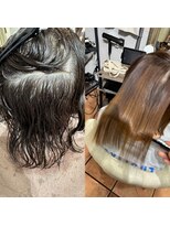 ボクノ 3号店(bokuno)&nbsp;ショートスタイル 髪質改善矯正