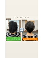 シュクルヘアー(Sucre Hair) 手ぐしで簡単♪ボリュームパーマ◎