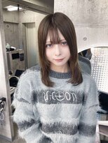 シックス バイ インク 渋谷(SIX by INK.)&nbsp;ダークブルー/デジタルパーマ/ワンホンレイヤー[渋谷]