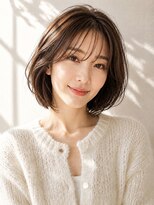 ヘア ビジュー(hair BIJOUX) 首元すっきり、上品にまとまる大人ショートボブ
