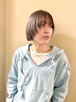 エンシー(ENCI)&nbsp;レイヤーボブ/ハイトーンボブ/ベージュ/グレージュ