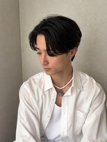 ブレスボーオム 明石(Breath beauu Homme Akashi)&nbsp;▼韓国風センターパート▼メンズ/パーマ/明石/西明石/大久保