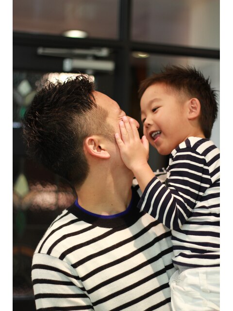 ★Ms hair★men's Papa＆Child