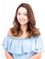 ソーホー ニューヨーク シズオカ(SOHO newyork SHIZUOKA)&nbsp;かきあげバングの大人なセミロングスタイル