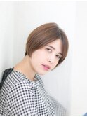 ナチュラルショートボブ