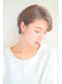 丸みショートボブ・マニッシュショート　池袋　髪質改善