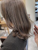 ネイヴィル オモテサンドウ(navile omotesando)&nbsp;☆ブリーチなしくすみシアーベージュ☆20代30代40代