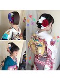 ヘア、着付け