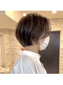 ぱつっとショート