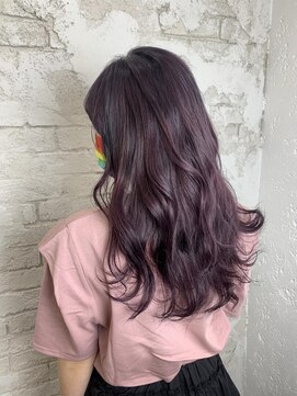 プライズ アイリス 池袋東口店(prize Iris) パープルカラー10代20代12650円