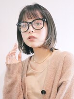 アルバム 池袋(ALBUM) ナチュラルボブ_グレージュカラーボブウルフ_38869