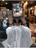 個性爆発ヘアセット