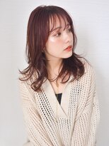 スリール バイ ミリー 江坂(Sourire by milly)&nbsp;【Sourire江坂】ミストバング×ふんわりカールヘルシースタイル