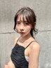 【としくん・梅ちゃん限定】韓国風シースルーバング(前髪カット) 1100円
