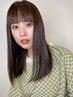 カット＋ナチュラルストレート+髪質改善トリートメント　￥30900→￥20000