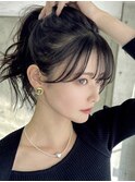 小顔顔周りカット