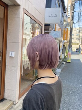 ベベ バイ モップス(be'be' by MOPS) ブリーチで作るスケスケピンク