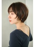 マッシュショート/大人ショート/アッシュカラー/30代40代50代
