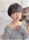 ゆるふわショートパーマ/ワンカールパーマ/