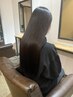 極上☆美髪エステストレート＋カット＋髪質改善トリートメント￥22000
