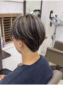 メンズハイライト ホワイトベージュ