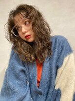 サンド 表参道(sand)&nbsp;顔まわりウルフレイヤー大人可愛い20代30代表参道