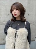 レイヤーカットマッシュショートボブウルフカット韓国◎前髪あり