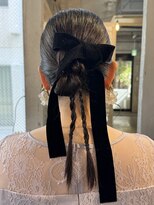 【徳岡】ヘアセット　モードヘア　タイトヘアセットカチモリヘア