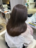 ユーフォリア 新宿店(Euphoria) 大人可愛いブリーチなしラベンダーグレージュカラー
