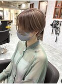 ハンサムショート◇ミルクティーベージュ