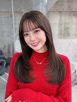 フィヴェント(Fivent) 美髪韓国レイヤーイメチェン似合わせ小顔シースルーワイドバング