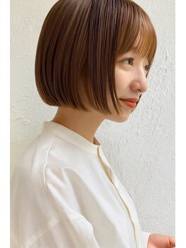 ガーデンエス 緑井店(GARDEN es)の写真/『乾かすだけでキマる扱い易いスタイル』が一番の魅力。技術差の出るショートヘアはお任せください☆