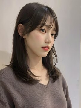 ミレバイジェニー (mirae by geny) 韓国ヘア　顔周りカット