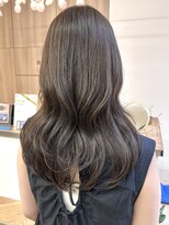 ミリ(mm)&nbsp;レイヤーカット オリーブベージュ カラー 韓国 髪質改善 仙台