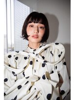 ラパンセ ブラン(LA PENSEE BRUN)&nbsp;【LAPENSEE yuyama】ラフに動くフレンチボブ