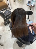 サロンドボーテキリコ(SALON DE BEAUTE KIRIKO)&nbsp;ミディアム × ネオメテオストレート