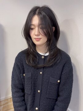 ふんわりミディアムレイヤー【カミケン黒岩店/福島】