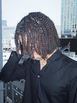 全頭針金パーマ