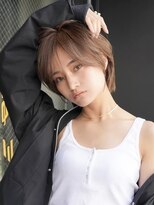 ギークス(GEEKS) 【GEEKS渋谷】ナチュラルショートウルフ/20代30代/冬カラー/小顔