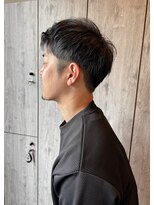 ヘアーリゾートノーブル(Hair Resort Noble) 【メンズショート】ツーブロック刈り上げアップバングビジネス