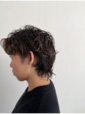 ニュアンスパーマ　ハイライト