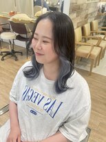 テトラ バイ ネオリーブ 横浜西口店(tetra by neolive)&nbsp;インナーデザインカラー　シルバー　グレージュ　横浜★