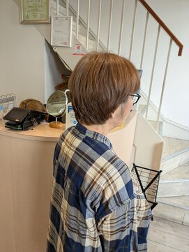 イマジン 八戸ノ里店(IMAGINE) 50代 60代ショートボブ