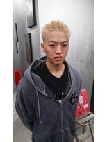 メンズペレ 渋谷(MEN'S PELE) MEN’S HAIR/サーフカール/刈り上げセンターパート/渋谷