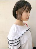 インナーカラーボブ[表参道/原宿/ダブルカラー/ケアブリーチ]