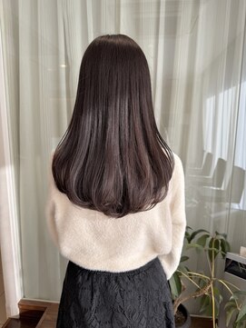 ザザ ZA/ZA 神楽坂 重ためレイヤー×透明感グレージュ