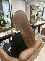 ニュースエン(newseN:) ミルクティーベージュ/ダブルカラー/ケアブリーチ/髪質改善/新潟
