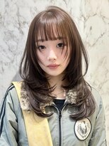 アイトーキョーエス 渋谷(AI TOKYO S)&nbsp;ハッシュカット/シャギー/ダークブルー/デジタルパーマ/渋谷